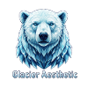  Eisbär Glacier Aesthetic Polygon