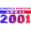 25th Anniversary Limited Edition 04/2001