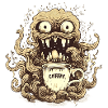 Kaffeemonster  - Koffein Zombie - Morgenmuffel