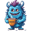 Kaffeemonster  - Koffein Zombie - Morgenmuffel
