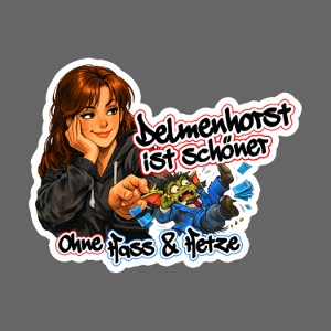 Sticker Gremlin Delmenhorst ist schöner