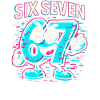Six Seven 67 Meme Glitch Mascotte Italian Brainrot