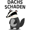 Dachs Schaden Lustiger Dachs Spruch