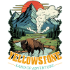 Land Of Adventure Yellowstone National Park