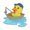 Duck Angler Fish Fishing
