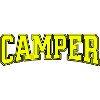 CAMPER Retro Varsity Style