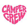 Camper Crew Heart Pink Bubbel