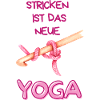 Stricken ist das neue Yoga