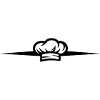 Chef's Hat Symbol Chef Line