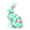 Aquarelle de Pâques du Lapin
