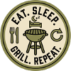 Eat, sleep, grill, start again, barbecue