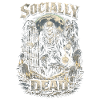 Cemetery Goth Humor Socially Dead
