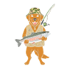 Hunting Fisherman Dog Outdoor Design