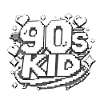 90er Kid Pixel Design