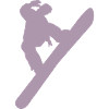 Snowboarder Silhouette Winter Sport Snow