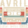 avril 1982 April 1982 