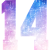 numéro 14 – Cadeau anniversaire 14 ans