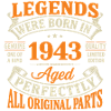 Legenden geboren 1943 – Perfektes Alter