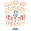 Stand-up comedy is my therapy