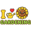 Garden Gardener Sunflower