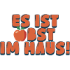 Es ist Obst im Haus