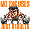 No Excuses Just Results - Gym