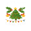 Allegra Albero di Natale Luci Faate