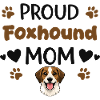 Fière mère Foxhound, Foxhound américain