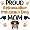 Proud Appenzeller-dæmning, Appenzeller Sennenhund