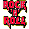 Rock 'N' Roll 3D Logo
