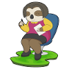 Sloth Secretary Paper Office