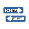 Einweg- vs. Meinweg-Zeichenduo