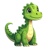 Green Dinosaur