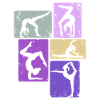 Gymnaste Fille Gymnastique Acrobatie