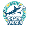 MODALITÀ SQUALO Distintivo Hammerhead Shark Waves