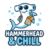 HAMMERHEAD & CHILL Hammerhead Shark Motif