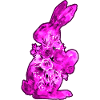 Hase Herz Wasserfarben