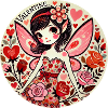 Fée de la Saint-Valentin Fleur