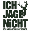 Jagd T-Shirt – Jäger Spruch mit Hirsch