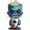 Kaffeemonster  - Koffein Zombie - Morgenmuffel