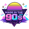 Made in the 90s Retro Neon