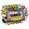 I love the 90s cassettes