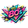 Back to the 80s Neon Burst