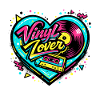 Vinyl Heart Neon
