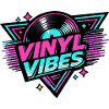 Vinyl Vibes Neon Retro