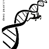Silhouette Climbing Figure in Black