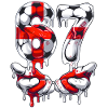Sjov fodbold 67 meme for drenge børn 67 T-shirt, 6 7