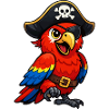 Parrot Pirate