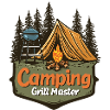 Camping Grilling Saying Camping Grill Master Camper