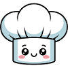 Chef's Hat Cooking Hood Comic